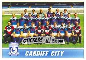 Cromo Cardiff City - 1st Division 1996-1997 - Panini
