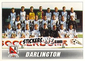 Sticker Darlington 1996/97 Squad - 1st Division 1996-1997 n. 200 - Panini