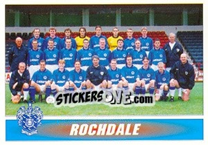 Sticker Rochdale 1996/97 Squad - 1st Division 1996-1997 n. 211 - Panini