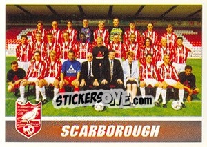 Sticker Scarborough 1996/97 Squad