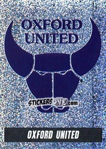 Sticker Badge - 1st Division 1996-1997 - Panini