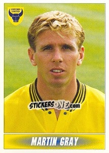Figurina Martin Gray - 1st Division 1996-1997 n. 225 - Panini