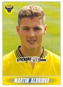 Sticker Martin Aldridge - 1st Division 1996-1997 - Panini