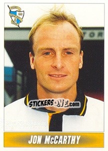 Sticker Jon McCarthy - 1st Division 1996-1997 - Panini