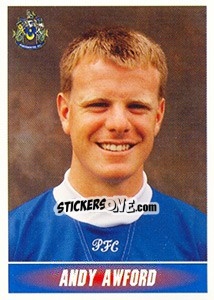 Sticker Andy Awford - 1st Division 1996-1997 n. 247 - Panini