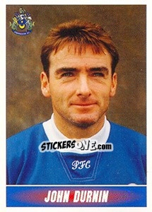 Sticker John Durnin - 1st Division 1996-1997 n. 256 - Panini
