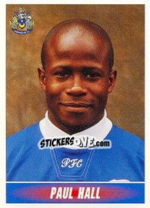 Sticker Paul Hall - 1st Division 1996-1997 n. 257 - Panini