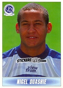 Sticker Nigel Quashie - 1st Division 1996-1997 - Panini