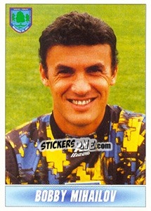 Sticker Bobby Mihailov - 1st Division 1996-1997 - Panini
