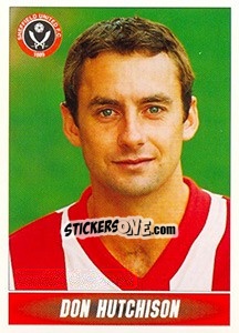 Sticker Don Hutchison - 1st Division 1996-1997 - Panini