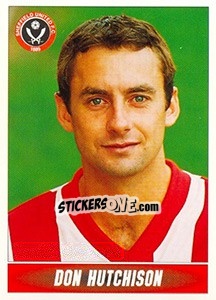Sticker Don Hutchison - 1st Division 1996-1997 n. 296 - Panini