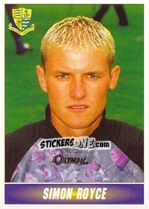 Sticker Simon Royce - 1st Division 1996-1997 n. 302 - Panini
