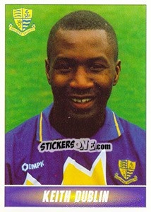 Cromo Keith Dublin - 1st Division 1996-1997 n. 303 - Panini
