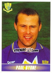 Sticker Paul Byrne - 1st Division 1996-1997 - Panini