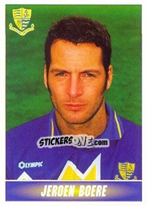 Sticker Jeroen Boere - 1st Division 1996-1997 - Panini