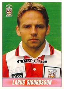 Sticker Larus Sigurdsson - 1st Division 1996-1997 n. 319 - Panini