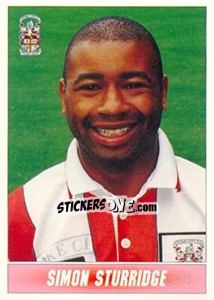 Sticker Simon Sturridge - 1st Division 1996-1997 - Panini