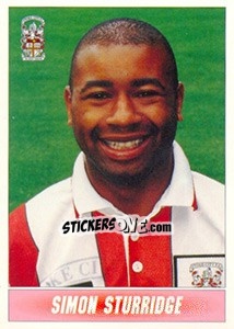 Sticker Simon Sturridge - 1st Division 1996-1997 n. 328 - Panini