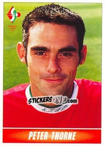 Sticker Peter Thorne - 1st Division 1996-1997 n. 342 - Panini