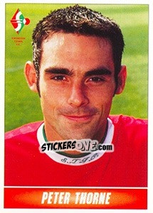 Sticker Peter Thorne - 1st Division 1996-1997 - Panini