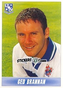 Sticker Ged Brannan - 1st Division 1996-1997 - Panini