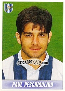Sticker Paul Peschisolido - 1st Division 1996-1997 - Panini
