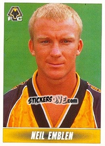 Sticker Neil Emblen - 1st Division 1996-1997 n. 374 - Panini
