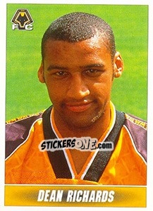 Figurina Dean Richards - 1st Division 1996-1997 - Panini