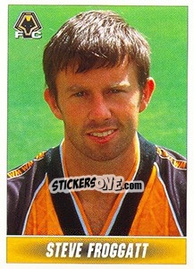 Sticker Steve Froggatt - 1st Division 1996-1997 n. 380 - Panini