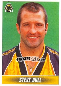 Sticker Steve Bull - 1st Division 1996-1997 n. 382 - Panini