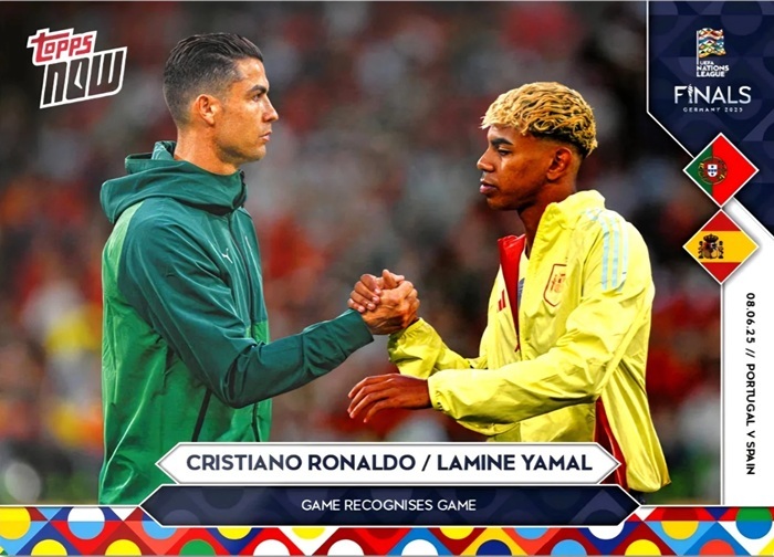 Figurina Cristiano Ronaldo /  Lamine Yamal