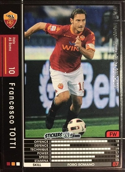 Figurina Francesco Totti