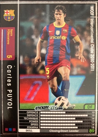 Figurina Carles Puyol