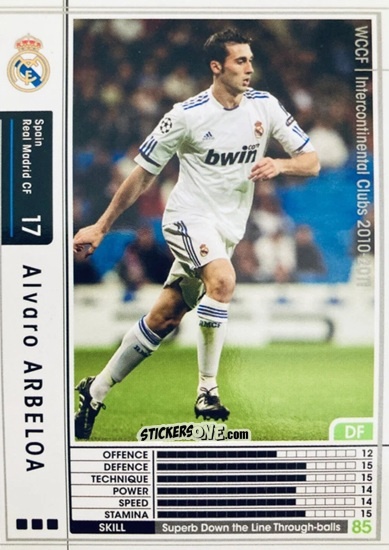 Figurina Alvaro Arbeloa