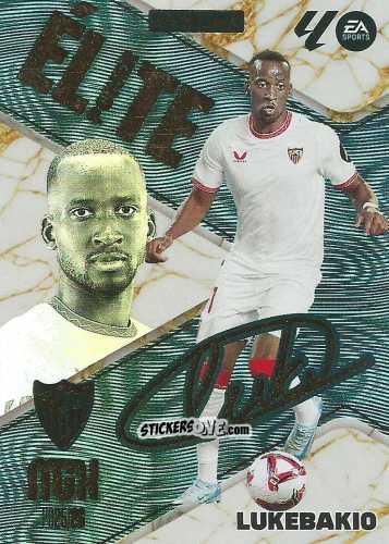 Cromo Lukebakio - Laliga 2025-2026. Megacracks n. P11 - Panini