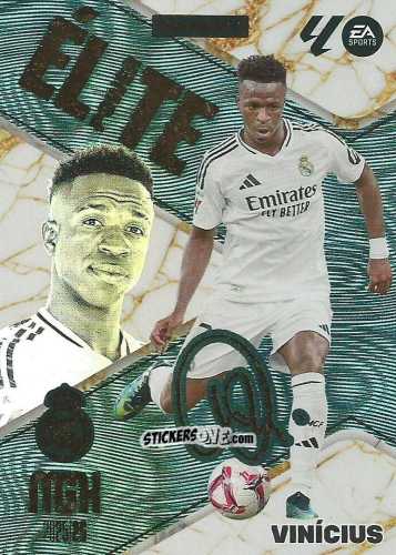 Cromo Vinicius - Laliga 2025-2026. Megacracks n. P18 - Panini
