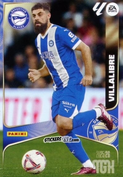 Figurina Villalibre - Laliga 2025-2026. Megacracks n. 36 - Panini