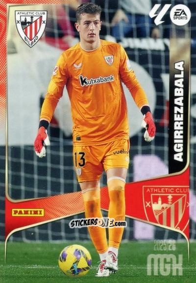 Cromo Agirrezabala - Laliga 2025-2026. Megacracks n. 39 - Panini