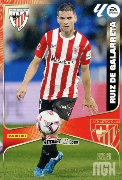 Sticker Ruiz de Galarreta - Laliga 2025-2026. Megacracks n. 48 - Panini