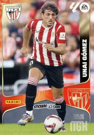 Cromo Unai Gómez - Laliga 2025-2026. Megacracks n. 49 - Panini