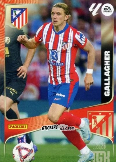 Cromo Gallagher - Laliga 2025-2026. Megacracks n. 63 - Panini