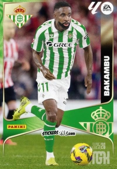 Cromo Bakambu - Laliga 2025-2026. Megacracks n. 108 - Panini