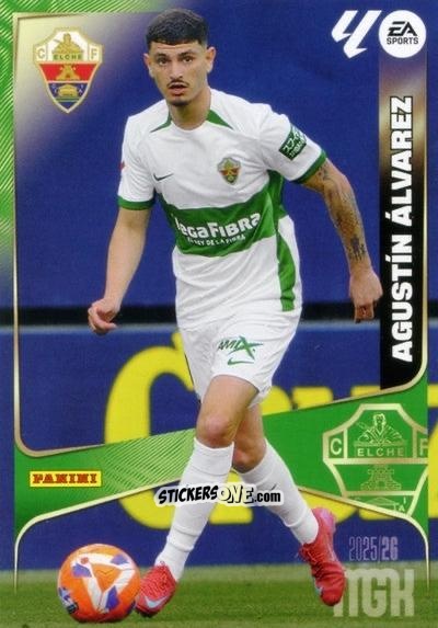 Cromo Agustín Álvarez - Laliga 2025-2026. Megacracks n. 141 - Panini