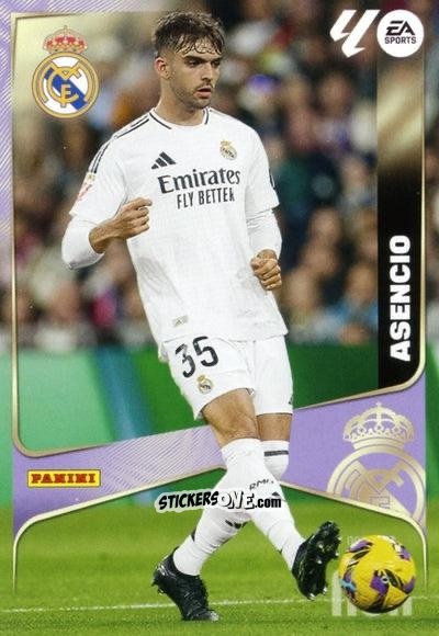 Sticker Asencio - Laliga 2025-2026. Megacracks n. 222 - Panini