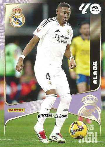 Cromo Alaba - Laliga 2025-2026. Megacracks n. 224 - Panini