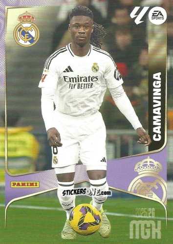 Cromo Camavinga - Laliga 2025-2026. Megacracks n. 227 - Panini