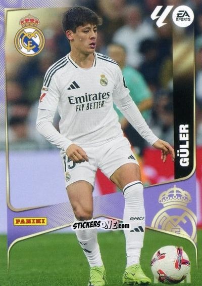 Cromo Güler - Laliga 2025-2026. Megacracks n. 230 - Panini