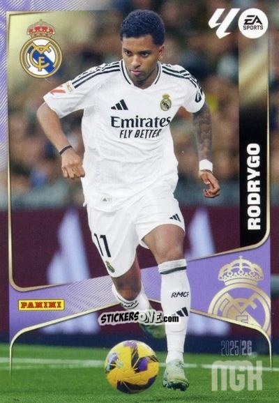 Cromo Rodrygo - Laliga 2025-2026. Megacracks n. 233 - Panini