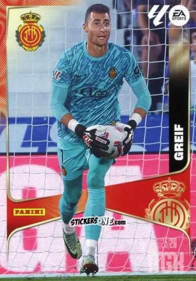 Figurina Greif - Laliga 2025-2026. Megacracks n. 236 - Panini
