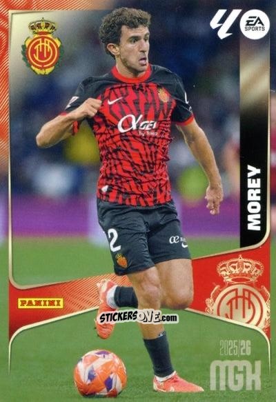 Cromo Morey - Laliga 2025-2026. Megacracks n. 238 - Panini
